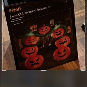 Jack o lantern inflatable brand new still in box.